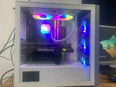 Custom built VR Ready gaming PC i7-11700k (16cores) 32GB RAM RTX-3060 2TB SSD - Image 1 of 4