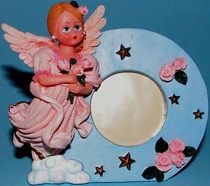 Madame Alexander, Mini Rahmen, Pink Pristine Angel # 90710 sehr kleines Foto, Neu in OVP - Bild 1 von 3