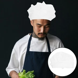  2 Stück Unisex Kochmütze: Elastische Küchenmütze Gastronomiemütze - Wiederverwendbar und - Bild 1 von 12