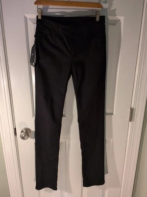 Pantalones de pierna recta negros para mujer Armani Jeans J85 Magnolia talla 29 nuevos con etiquetas NUEVOS CON ETIQUETAS NUEVOS Foto 1 de 4