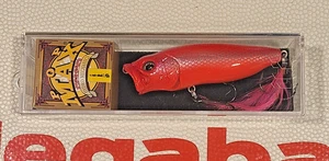WOW! Megabass OG 2002 (FIRST YEAR)  Pop Max "VR (VIPER RED)" Color FREE SHIPPING - Picture 1 of 4
