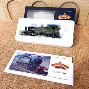 BACHMANN OO GAUGE  32-125A  45XX TANK  4569  BR LINED GREEN - Picture 1 of 2