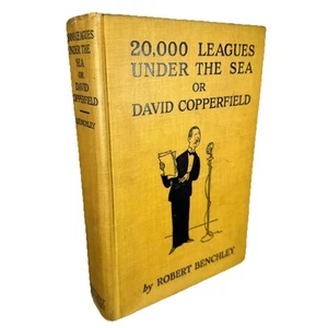 20,000 Leagues Under The Sea Or David Copperfield Benchley 1928 Henry Holt Book - Picture 1 of 19