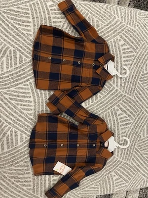 Camisa de manga larga a cuadros Jumping Beans Foto 1 de 2