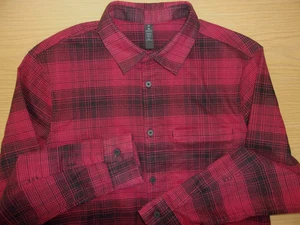 Lululemon Masons Peak Performance Flannel Plaid Check Shirt Herren M ~NEU~ - Bild 1 von 2