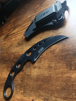 Cuchillo de cuello MT-664BK de MTech EE. UU. Foto 1 de 4