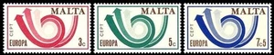 MALTA 1973 Europa 3v MNH** - Picture 1 of 1