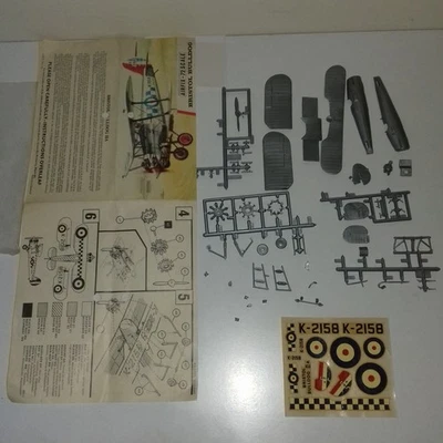 BRISTOL BULLDOG   KIT 1/72 AIRFIX  PAT N. 135 RED STRIPE - Immagine 1 di 2