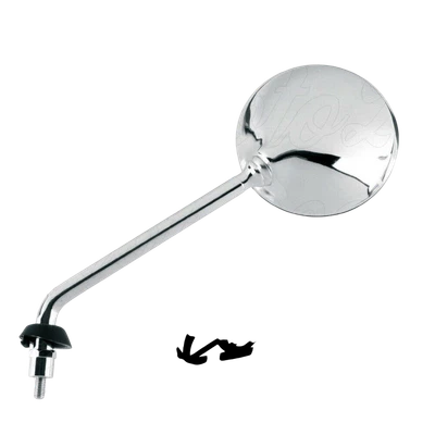 SPECCHIETTO RETROVISORE SINISTRO CROMATO ORIGINALE PER VESPA GTS 250 2005 - 2014 - Immagine 1 di 3
