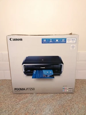 🖨️Canon Pixma iP7250 Wireless Inkjet Photo,High Resolution,Duplex,Disc Printing - Image 1 of 4