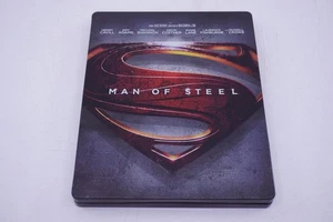 Man of Steel (Blu-Ray & DVD) 3 Disc Steelbook Bonus Features - Picture 1 of 5