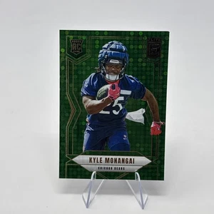 2025 Panini Donruss Elite Kyle Monangai Green Disco Rookie RC #191 Chicago Bears - Picture 1 of 6