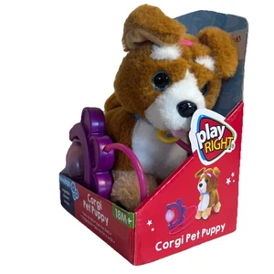 Pull Along Dog Puppy Corgi Pet Puppy 18m+ Imagination Pretend Puppy - Picture 1 of 4
