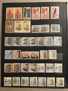 Zimbabwe group of 60 stamps loose Scott Cat 638/773 1991-1997 dups - Picture 1 of 3
