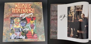 Robert Robt Williams SIGNED AUTOGRAPHED Malicious Resplendence HC 1st Ed Print - Picture 1 of 8