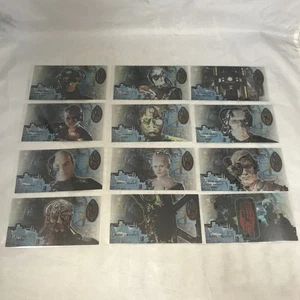 Star Trek First Contact Trading Cards BORG TECHNO CELL Set B1-B12 Complete NM - Picture 1 of 15