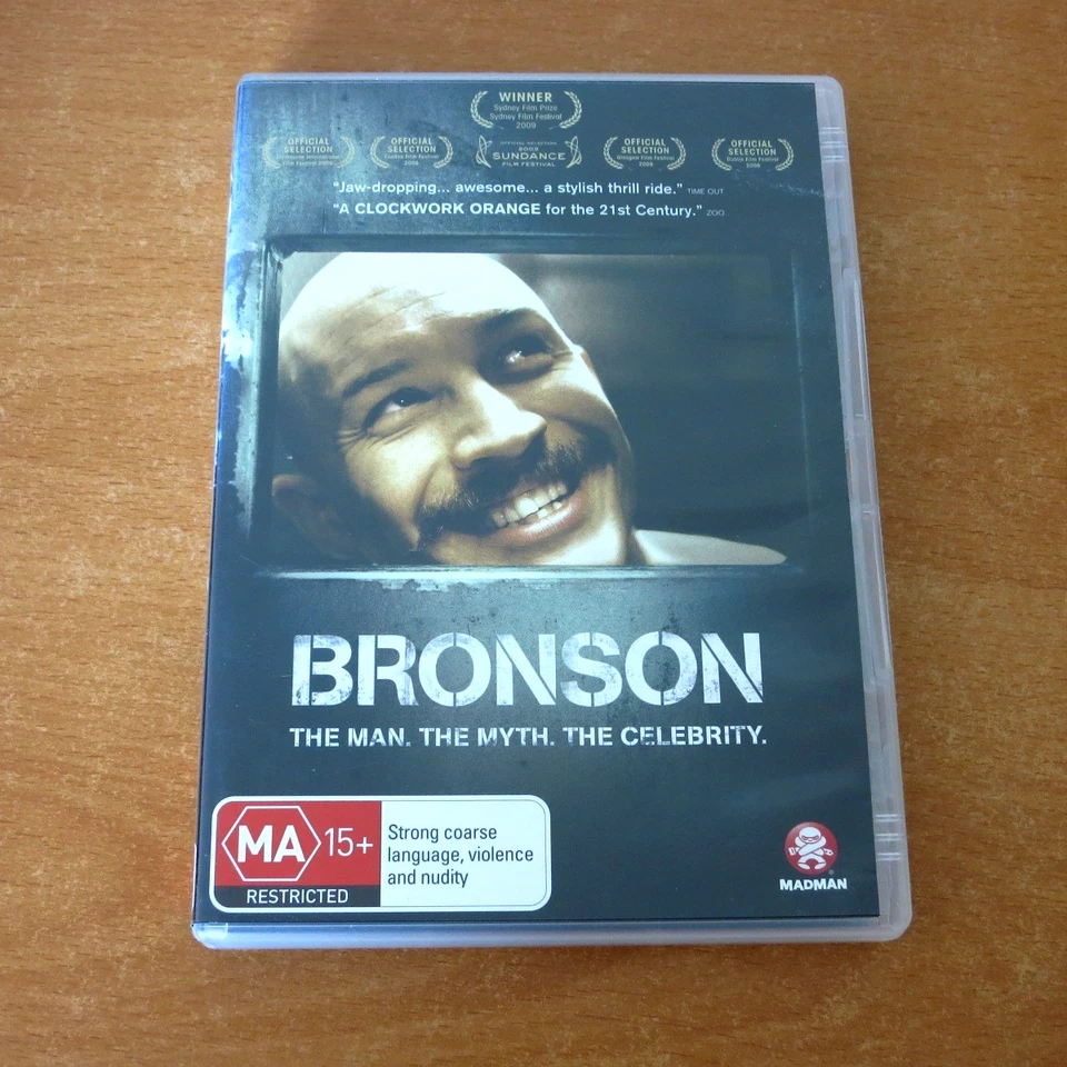 Bronson ( DVD , Region 4 ) Tom Hardy - image 1 of 2