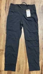 Prana Koen Pant Regular Women’s Size Medium Black NWT Hiking Outdoor Pull On - Picture 1 of 9