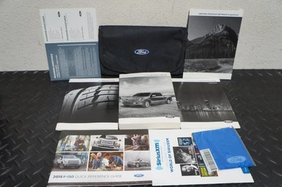2015 Ford F150 OEM Owners Manual Owners Guide Literature And Case FREE SHIP - Image 1 of 2