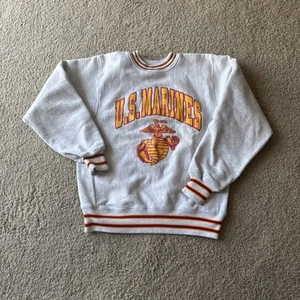 Sudadera De Colección Marina de los Estados Unidos Para Hombres Talla Grande Northwest Knitting Mills Rara Usada en Excelente Condición - Imagen 1 de 14