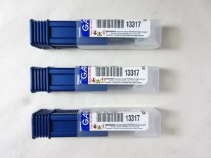 Lot of 3, Garr Tool, End Mill, 13317 230MA 1/2" SQ EM 4 FL 1" F/L TiALN, New - Picture 1 of 7