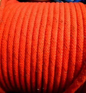 Marlow 16 plait MattBraid 16mm - RED - Picture 1 of 2