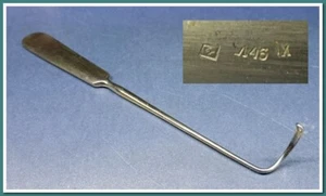 Curette d’Oreille Vintage 1945 Soviétique | Marquage "Л 45"|Médecins & Historien - Picture 1 of 9