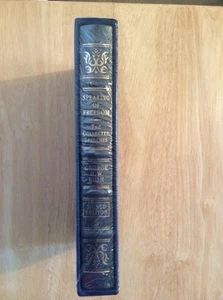 SIGNED by George H W Bush - Speaking Of Freedom Easton Press Limited Sealed HC - Picture 1 of 9