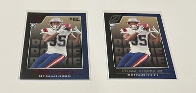 Pierre Strong Jr Rookie 2022 Zenith Red Zone #141 & Zenith #141 RC Patriots - Image 1 of 4