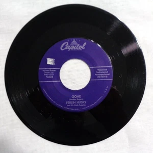 Ferlin Husky: Gone b/w Missing Persons 1957 Capitol F3628 Scranton Pressing VG++ - Picture 1 of 4