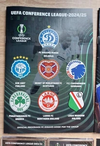 DINAMO Minsk Belarus LARNE Northern Ireland 12 December 2024 ECL OFFICIAL Group - Picture 1 of 2