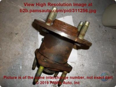 Buje de rueda trasero usado se adapta a: Chevrolet Cobalt 2006 trasero 4 tacos sin ABS trasero grado A Foto 1 de 4