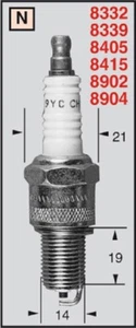 Champion ATK 260 Cross Country Liquid Cooled Candle (2-Stroke) 260 2000 RN2C - Picture 1 of 1