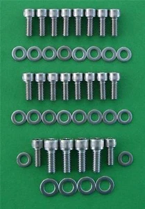 SB FORD 289-302 / 351W Cabeza de Sumidero de Aceite Acero Inoxidable Kit - Imagen 1 de 1