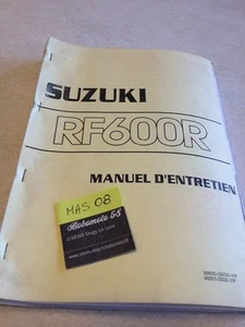 Suzuki RF600R RF600 R RF 600 Manual Taller Workshop Servicio en Francés - Imagen 1 de 1