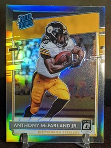2020 Panini Donruss Optic #191 Anthony McFarland Jr. Silver Holo Rated Rookie - Bild 1 von 6
