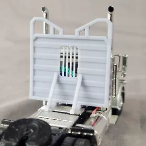 1:64 Scale 3D Printed Semi Truck Logging Headache Rack V2 w/ Window DCP Speccast - Picture 1 of 2