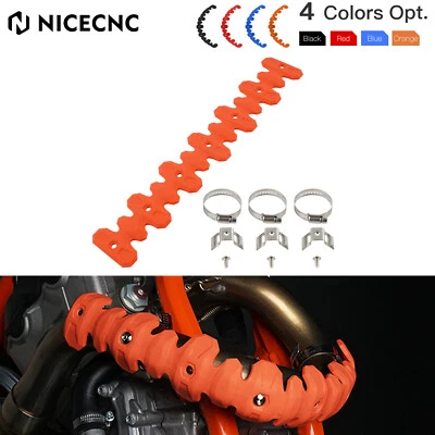 4 Stroke Head Pipe Guard Protector Cover For KTM 250 350 450 500 EXC F SXF XCF - Image 1 of 4
