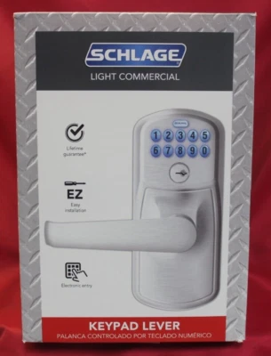 Schlage Brushed Chrome FE595CS V PLY 626 ELA Plymouth Light Commercial - Image 1 of 4