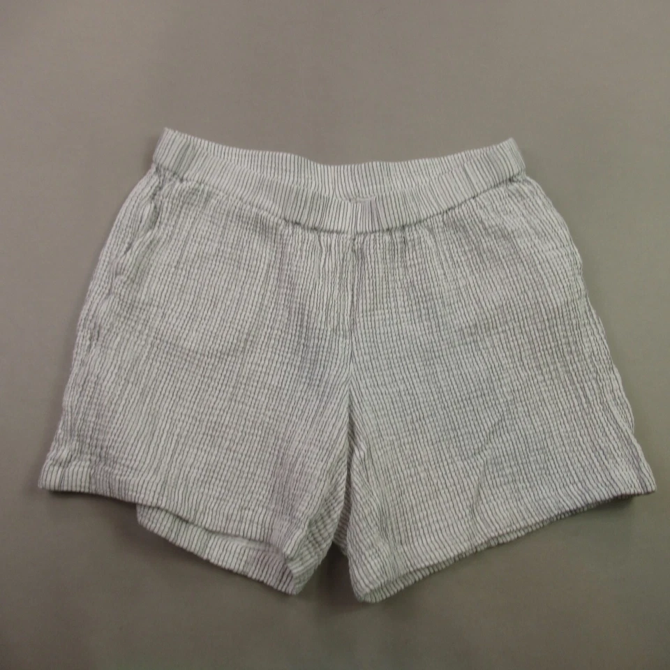 Pantalones Cortos Jill Para Mujer XL Pequeños Ligeros Exterior Chino Bolsillos Rayas Blancas Foto 1 de 4