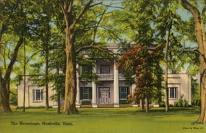 Postcard Linen The Hermitage Nashville TN PC90 - Picture 1 of 2