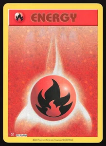 Fire Energy - CLC - 033/034 - Holo - Juego de Cartas Coleccionables Pokémon Clásico - Imagen 1 de 2