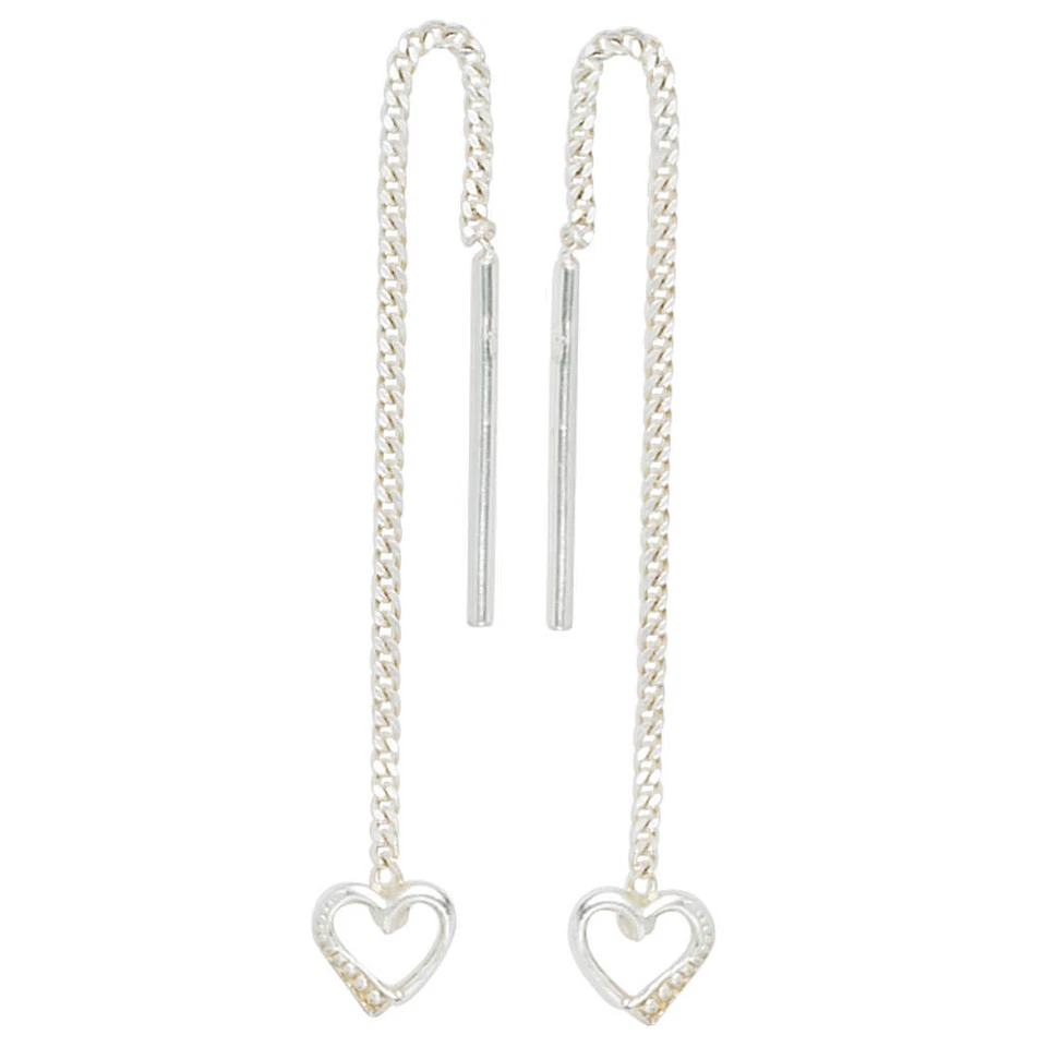 Orecchini A Pendente A Cuore In Argento 925 Gioielli Per Donne Rutenio - Immagine 1 di 1