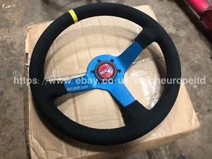 Prodrive Alcantara Steering Wheel For: Subaru Impreza GRB GVB WRX STI 08-14 - Picture 1 of 2