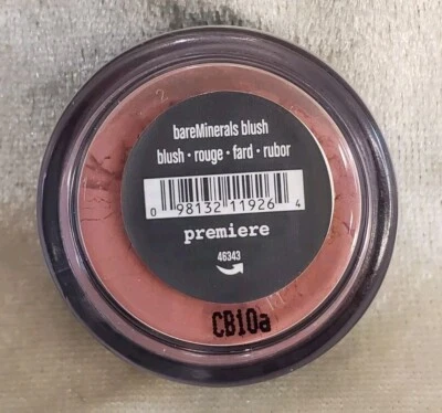 i.d. bareMinerals Blush PREMIERE 46343 loose powder .02 oz .57 g New Rare HTF - Image 1 of 4
