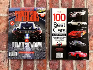 DIE 25 GRÖSSTEN SUPERSPORTWAGEN ALLER ZEITEN & DIE 100 BESTEN AUTOS ALLER ZEITEN ZEITSCHRIFTEN - Bild 1 von 3