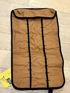 Carhartt 18 Pocket Utility One Size, Essential Tool Roll (Carhartt Brown)  - Picture 1 of 8