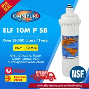 Omnipure Water Filter - ELF-10M-P SB (Lug) Scale Inhibitor - Picture 1 of 5