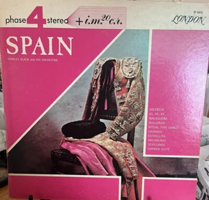 Phase 4 Stereo Spain Stanley Black & His Orchestra London GF NM 1961 Vinyl LP - Picture 1 of 4