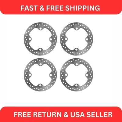 4 rotores de disco de freno delanteros traseros para Polaris RZR XP 1000/RZR XP 4 1000 2014 - 2021 Foto 1 de 4